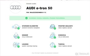 Audi E-tron 50 Quattro (možný odpočet DPH) etron - 20