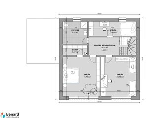 MODERNÝ 5 IZBOVÝ RODINNÝ DOM, KRÁSNY VÝHĽAD, VEĽKÁ LOMNICA; - 20