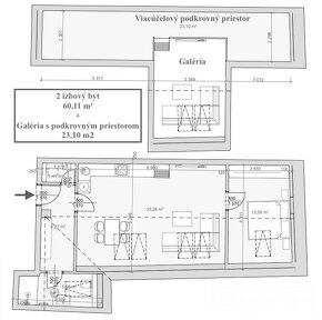 BOSEN | 2 izbový byt s otvorenou galériou, Kapitulská, 85m2 - 20