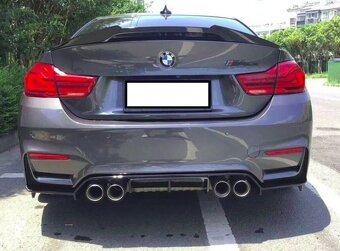 Lipo spoiler kridlo na kufor pre BMW G30 G31 E60 E90 F82 - 20