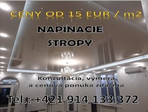 Vlastná výroba a montáž napínacích stropov - 20