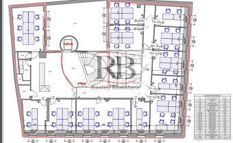 Svetlý kancelársky celok, 330m2, Hurbanovo Námestie/Obchodná - 20