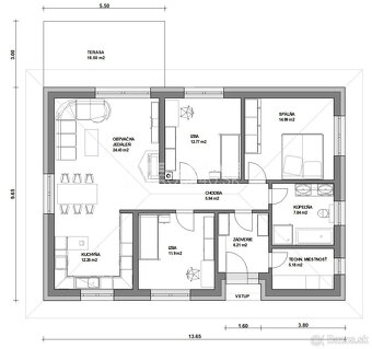 MODERNÁ NOVOSTAVBA RD S GARÁŽOU NA POZEMKU 630 M2 - STREŽENI - 20