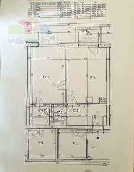  Na predaj tehlový 2-izbový byt s KK 55 m2 + balkón 3,5 m2 - 20