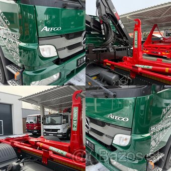 MERCEDES-BENZ ATEGO 1218 HÁKOVÝ NOSIČ HYDRAULICKÁ RUKA HIAB - 20