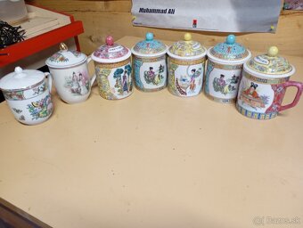 Všeličo krcahy,porcelán,poháre, vázy - 20