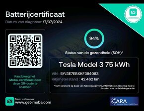 TESLA MODEL 3 PERFORMANCE LONG RANGE DUAL MOTOR 4×4 377KW - 20