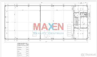 MAXEN HALA pre výrobu a sklad 539 m2, Administratívne prie - 20