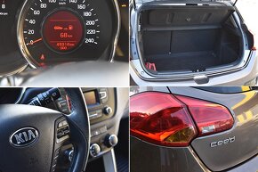 Kia Ceed 1,6 benzin 2015 - 99kw 6 rychlostná len 49 tisic km - 20