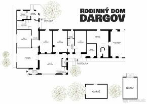 6 izbový rodinný dom s dvomi garážami - DARGOV - 20