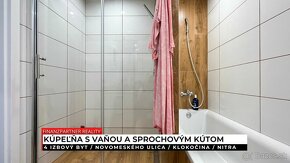 4 izbový byt po rekonštrukcii, Novomeského ulica, Nitra - 20