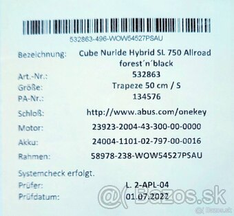 Cube Nuride Hybrid SL 750 Allroad - 20