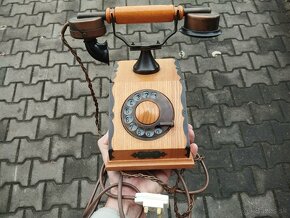 Starý telefon TESLA typ CS20, rok 1980  (20xfoto) - 20