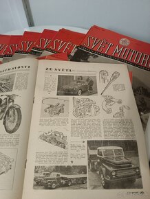 Staré časopisy svět motorů 1950 až 58 - 20