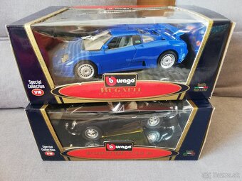 1:18 modely Bburago BUGATTI EB110 PORSCHE 356 - 20