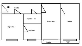 3 izbový byt staré sídlisko, Prievidza - 20