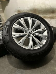 Zimná sada VW Montana 5x112 R17 , 215/65/17 Tiguan, Kodiaq - 20