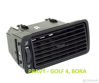 GOLF 4 - DVERE, SKLÁ, ZÁMKY, SPäTNÉ, PÁNTY, NARAZNIK, AIRBAG - 20