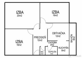 4-izbový byt so zariadením vo vyhľadávanej lokalite - 20