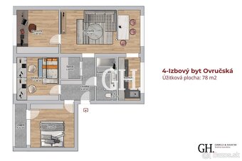 OVRUČSKÁ - ZREKONŠTRUOVANÝ 4-IZBOVÝ BYT V POKOJNEJ LOKALITE - 20