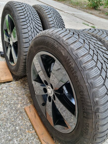 Alu disky Škoda Nanuq 5x100 6J R16 + zimné pneu 195/60 R16 - 20