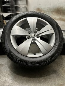 Letná sada 5x112 R17 , 215/55/17 Škoda Triton - Superb - 20