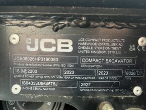 JCB 8026 cts r.v.2023 430mth - 20