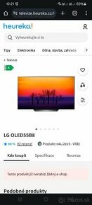 Rezervovany 2.11.24.Na predaj víťaz roku 2019 LG OLED55B8 - 20