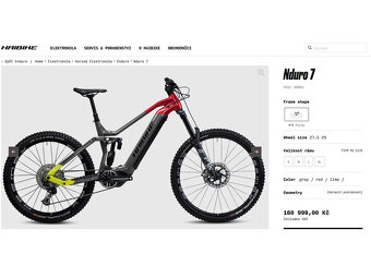 ELEKTROKOLO HAIBIKE NDURO 7 – NOVÉ – 720Wh – PW-X3 - 20