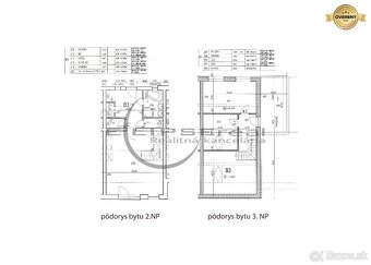 NA PREDAJ 3-izb mezonetový byt s terasou Vysoká pri Morave - 20