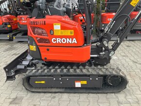 Pásový bager XN18 CRONA, s motorom KUBOTA, 1700 kg - 20