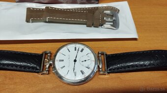 Krásné starožitné stříbrné hodinky IWC Schaffhausen - 20