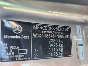 Predám  Mercedes-Benz CLA Kupé 220 4matic A/T - 20