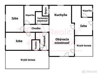 Na predaj novostavba - 4-izbový rodinný dom v obci Jasová - 20