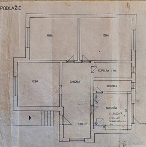 Na predaj dom Solivar, Royova ulica, pozemok 758 m2, po rek - 20