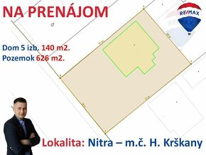Na prenájom 5 izb dom Nitra - m.č. Horné Krškany "PRENAJATÉ" - 20