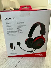 Slúchadlá HyperX Cloud II Red - 20