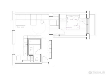 Exkluzívne: krásne zrekonštruovaný 2 izbový byt s balkónom - 20