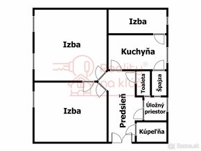 Na predaj 3-izbový byt s vysokými stropmi na ulici Medzimlyn - 20