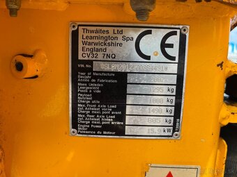 Dumper vyklapac Thwaites 1 Tonne, Terex, JCB, Wacker Neuson - 20