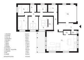 Exkluzívne na predaj novostavba 5 - izbového rodinného domu, - 20