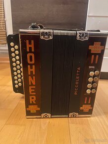 Heligonka Hohner Picoletta 2x B/ES 1943 Zinok - 20