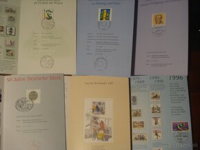 10 x FDC Československo 1986 a rôzne FDC a známky NSR - 20