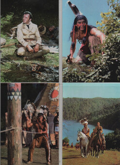 WINNETOU NEMECKE FILMOVE POHLADNICE A - 20