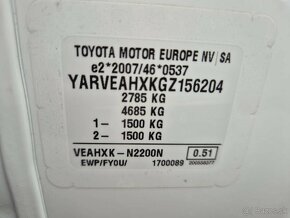 8-miestna Toyota Proace 2.0 D-4D 150 S&S SCR L1. - 20