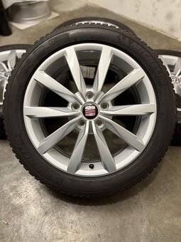 Zimná sada 5x112 R17 , 205/50/17 VW Dijon - Golf 7 - 20