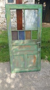 Staré drevené dvere - 2