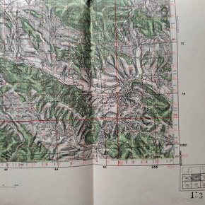 Stara mapa originál z I. ČSR - Bardejov - 2