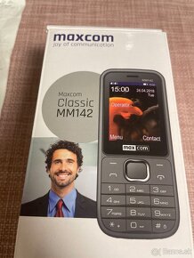 Predám nový nepoužívaný telefon Maxcom MM142 - 2