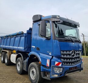 8763 - Mercedes-Benz Arocs 3245 - 8x4 – Meiller S3 + Bordmat - 2